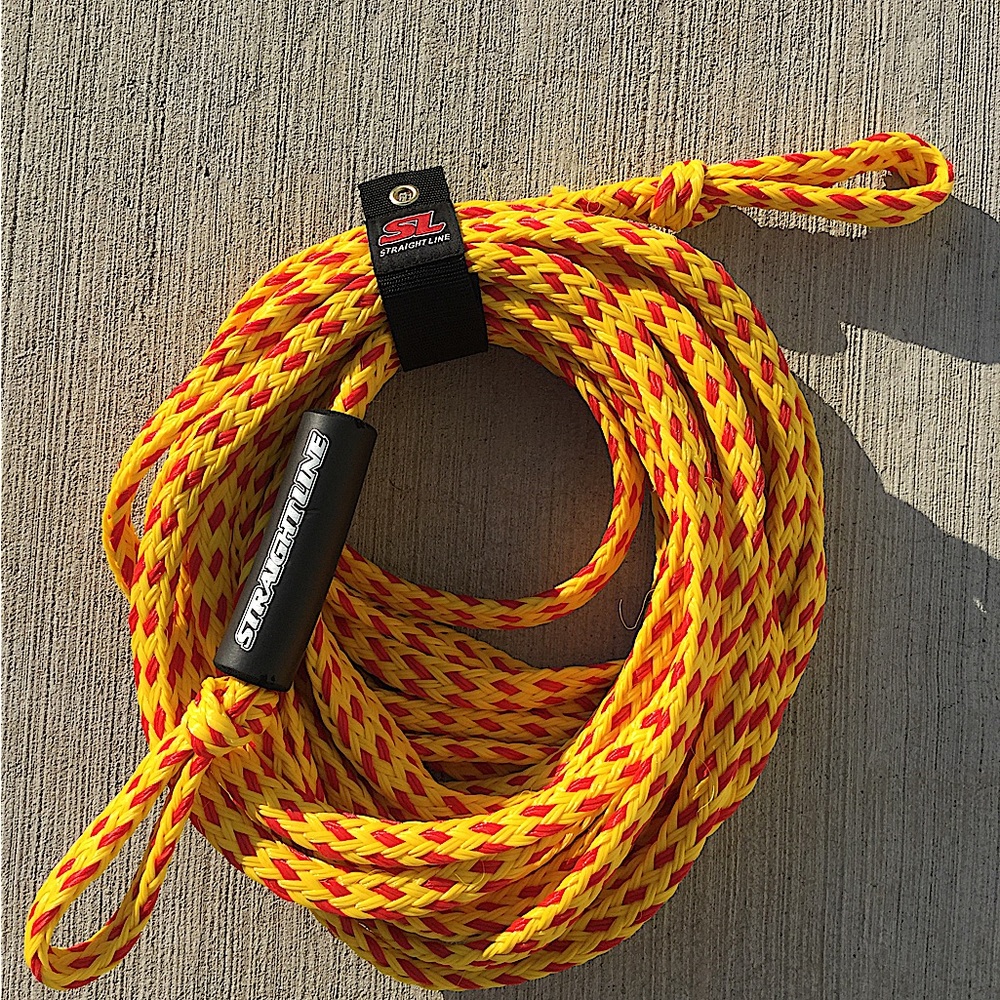 Tube Rope: Straight Line multiple person Boating Watersport - Picture 1 of 2